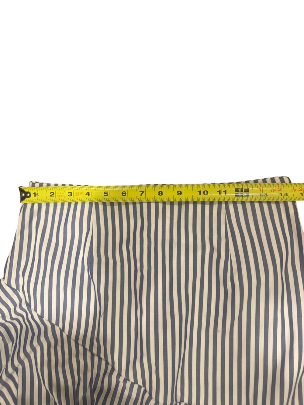 Banana Republic Blue and White Striped Tiered Ruffle Maxi Skirt - Picture 6 of 10